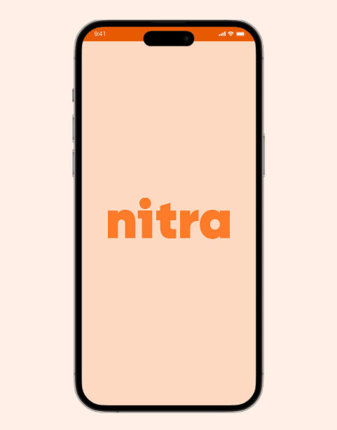 Protótipo animado — Nitra App
